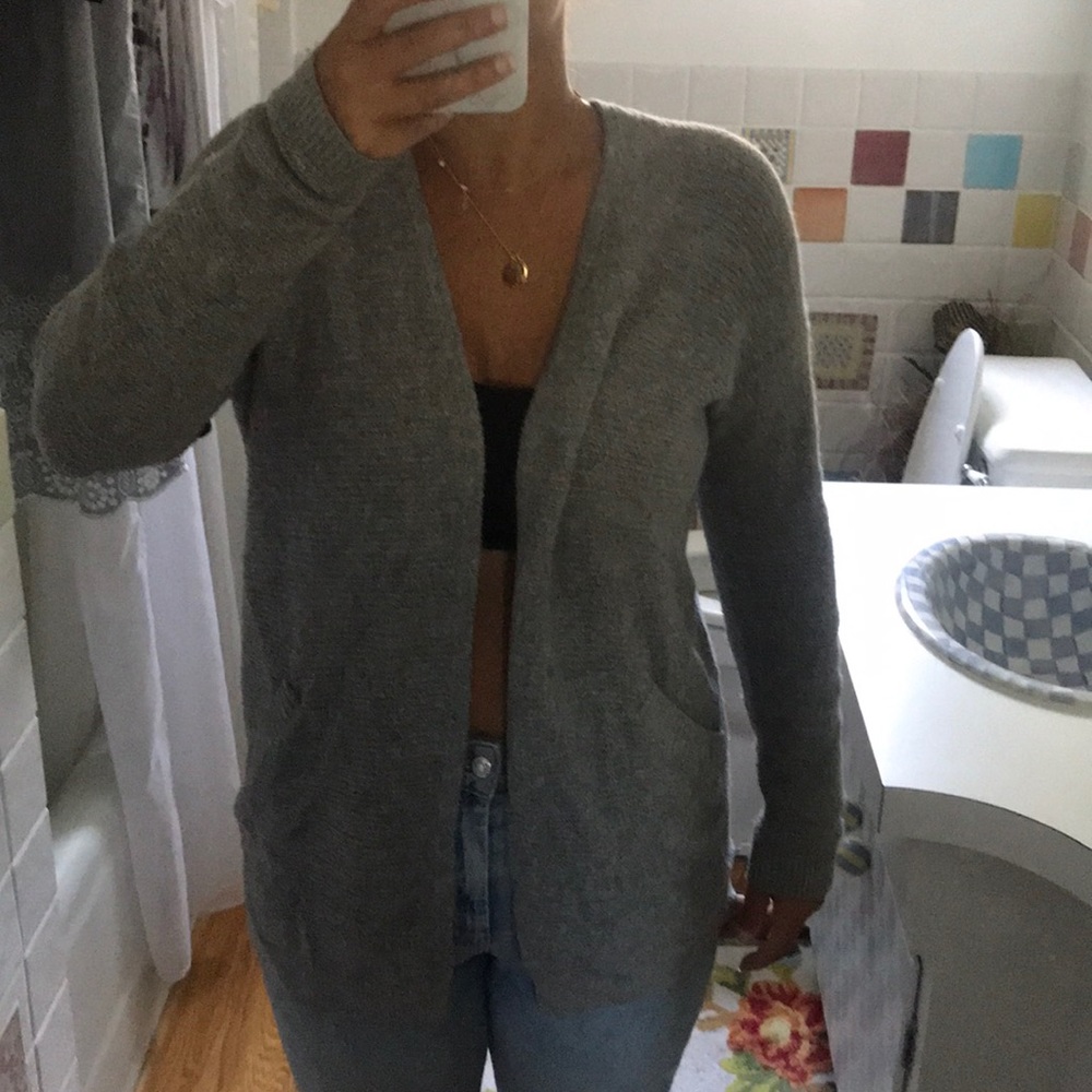 Cute gray cardigan
